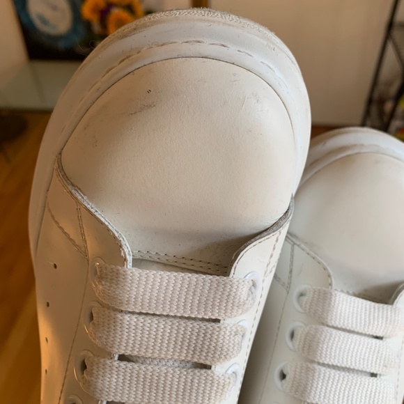 Alexander Mcqueen Oversized Low Top Sneakers women size 9 US 40 EU - Picture 10 of 13
